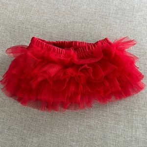 Red Tutu Skirt 12-24 months